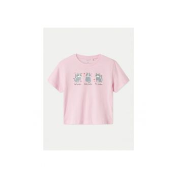 Tricou fete -  304731822 - Bumbac - Roz