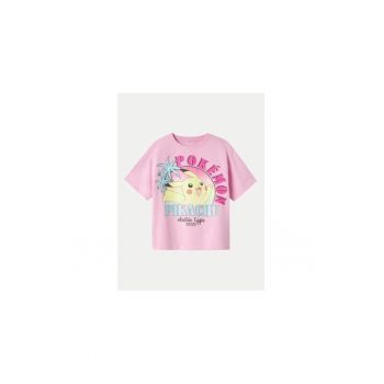 Tricou fete -  304938238 - Bumbac - Roz