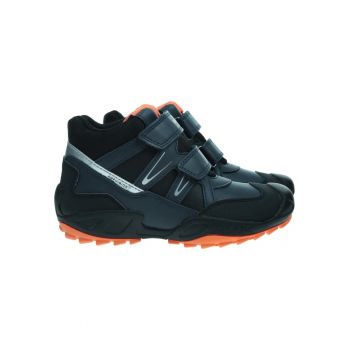 Cizme de zapada  J New Savage - bleumarin - piele naturala - pentru baieti -