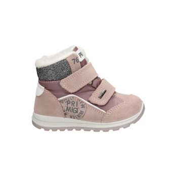 Cizme de zapada pentru copii - Primig - Bej - 27 - piele naturala de caprioara si material textil