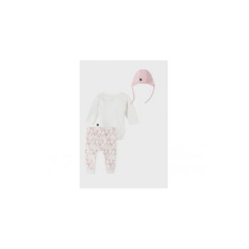 Compleu fete -  300086094 - Bumbac organic - 68-74 CM - Bej