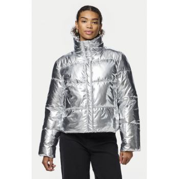 Geaca dama -  304503108 - Poliester - XS INTL - Argintiu
