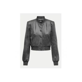 Geaca dama -  304518515 - Piele ecologica - Gri