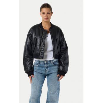 Geaca dama -  304689017 - Piele ecologica - Negru
