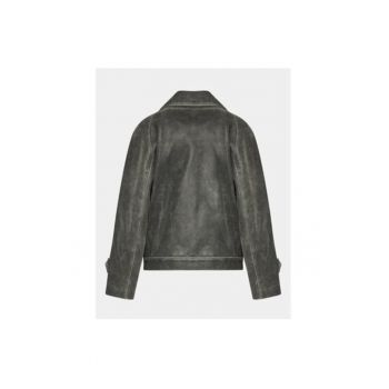 Geaca dama -  Wardrobe - 303180300 - Piele ecologica - Gri