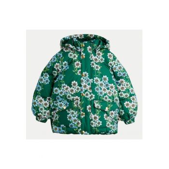 Geaca fete -  304157677 - Poliester reciclat - 140-146 CM - Verde