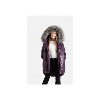 Geaca fete -  poliester - violet