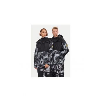 Geaca snowboard unisex -  304703720 - Poliester reciclat - Negru