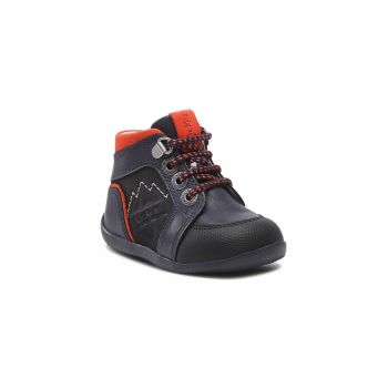 Ghete baieti -  301557029 - Albastru - Piele naturala