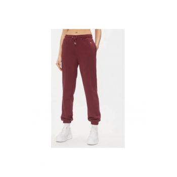 Pantaloni dama -  303284039 - Bumbac - Rosu