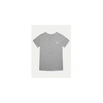Tricou fete -  303943479 - Bumbac - Gri