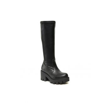 Cizme dama -  301100454 - Negru - Piele ecologica