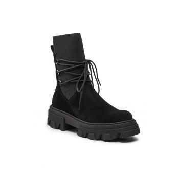 Cizme dama -  301549352 - Piele naturala - Negru