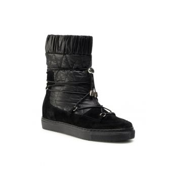 Ghete dama -  207566422 - Negru - Textil
