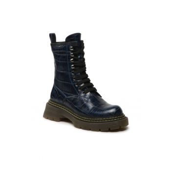 Ghete dama -  208959063 - Albastru - Piele naturala