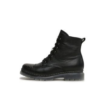 Ghete dama -  208985154 - Negru - Piele naturala