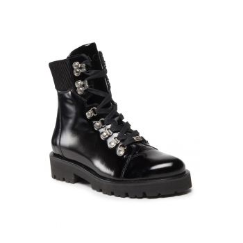 Ghete dama -  301549345 - Piele naturala - Negru