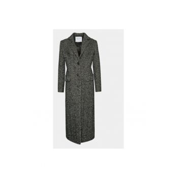 Palton dama -  Wardrobe - 303179991 - Lana/Poliester/Textil - Negru