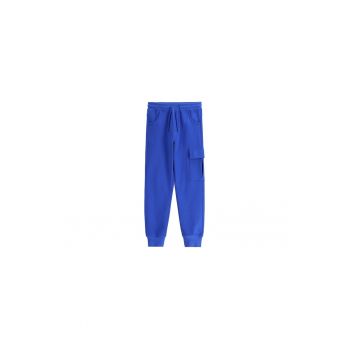 Pantaloni sport baieti  bumbac - albastru5