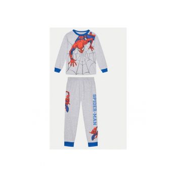 Pijama baieti -  304546792 - Bumbac organic - Gri