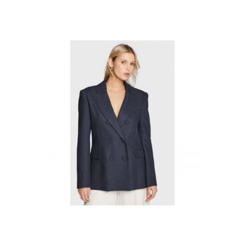 Sacou dama -  Wardrobe - 301414292 - Viscoza/Lana - Albastru