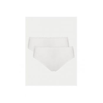 Set 2 chiloti dama -  304974953 - Bumbac - Alb