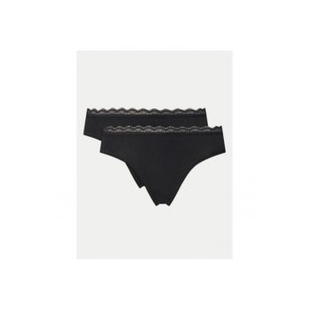 Set 2 chiloti dama -  304975004 - Bumbac - Negru