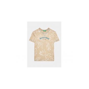 Tricou baieti -  302078035 - Bumbac - Bej