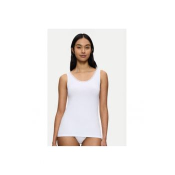 Tricou dama -  304974908 - Bumbac - Alb