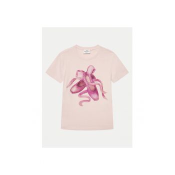 Tricou fete -  305276223 - Bumbac - Roz