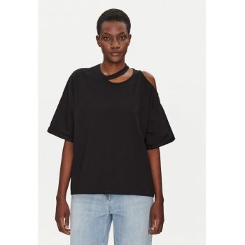 Bluza dama - 305389497 - Bumbac - Negru Bluza dama - 305389497 - Bumbac - Negru