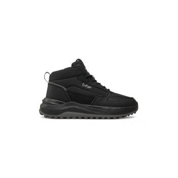 Botine dama -  22877 - Piele ecologica - Negru