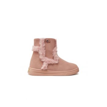 Cizme copii -  86336 - Piele ecologica - Roz