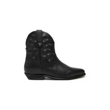 Cizme de cowboy  Negru - Piele autentica - 37