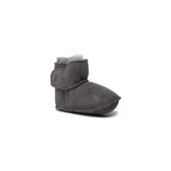 Cizme de zapada  Gri - Material natural - J-18-24