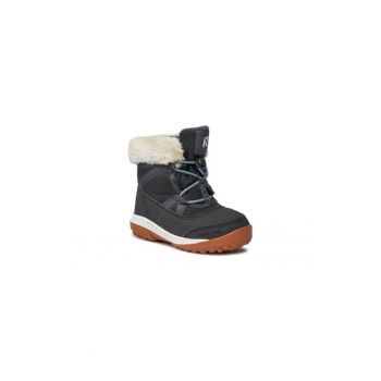 Cizme fete  302970636 - Textil - Negru