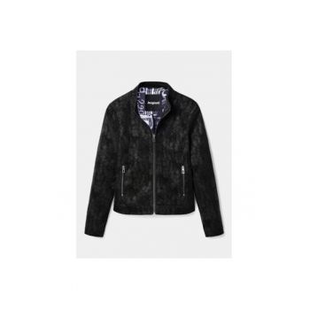 Geaca dama -  303374365 - Piele Ecologica - Negru