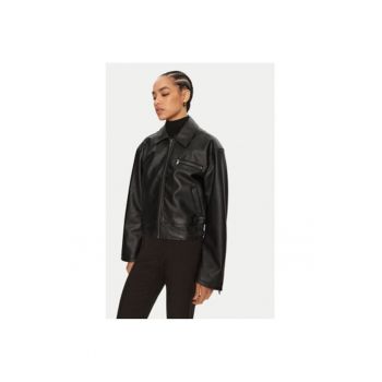Geaca dama -  304386428 - Piele ecologica - Negru