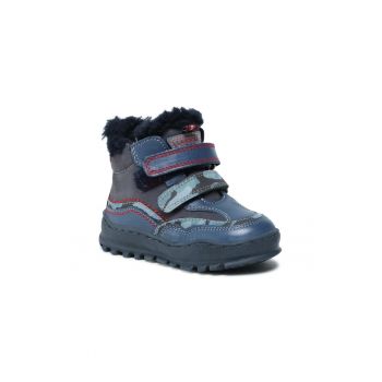 Ghete baieti -  5903698815589 - Albastru - Piele naturala