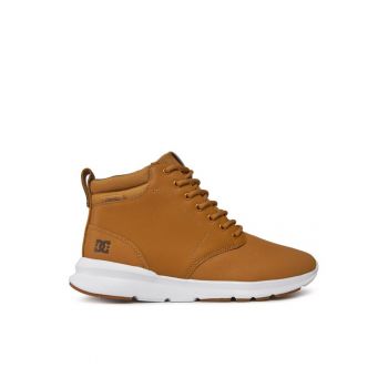 Ghete barbati  303054892 - Piele naturala - Maro