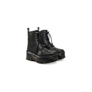 Ghete barbati  piele naturala - negru - 37