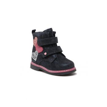 Ghete fete -  5903698766324 - Albastru - Piele naturala