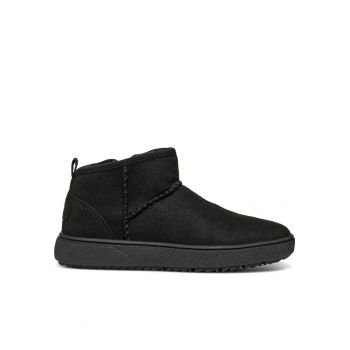 Ghete fete J46HUC 000AU C9999 -  Sintetic - Negru