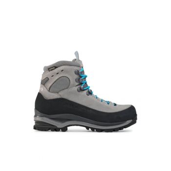 Ghete si bocanci sport dama  207860223 - Piele intoarsa/Textil - Gri