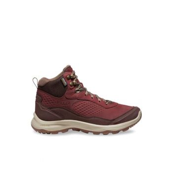 Ghete si bocanci sport dama  303193492 - Piele naturala - Visiniu