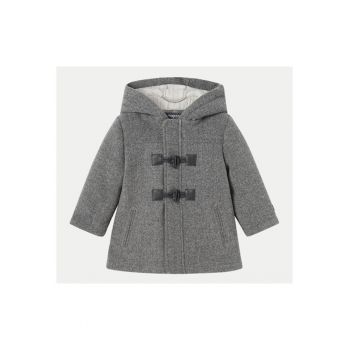 Palton baieti -  304295478 - Poliester/Viscoza - Gri