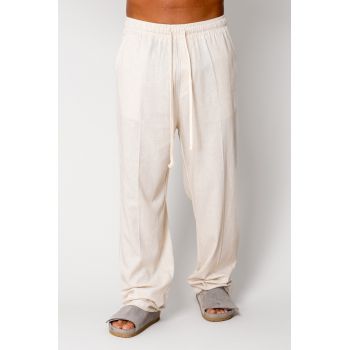 Pantaloni lung din IN cu snur 17224