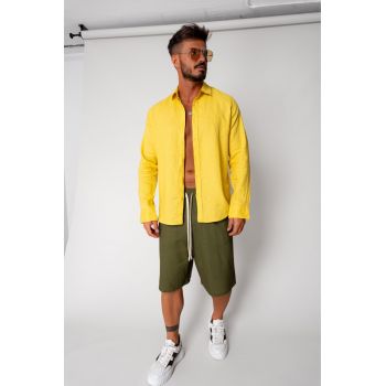 Pantaloni scurt din IN cu snur 17256