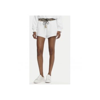 Pantaloni scurti dama -  305216540 - Bumbac - Alb