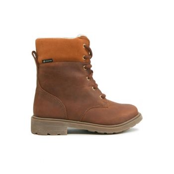Pantofi copii  302915781 - Piele naturala/Piele nabuc - Maro